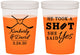 Custom Wedding 16 oz Color Changing Cups - Took A Shot Hockey | 323