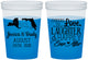 Custom Wedding 16 oz Color Changing Cups - Love Laughter Happily | 329