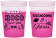 Custom Homecoming 16 oz Color Changing Cups - Touchdowns And Tiaras | 330010