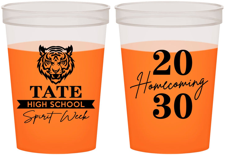 Custom Homecoming 16 oz Color Changing Cups - Hoco Spirit Week | 330015