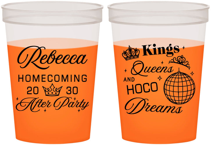 Custom Homecoming 16 oz Color Changing Cups - Hoco After Party | 330027