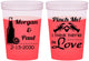 Custom Wedding 16 oz Color Changing Cups - Crawfish Boil Pinch Me | 337