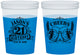 Custom 21st Birthday 16 oz Color Changing Cups - Cheers | 340001