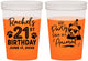Custom 21st Birthday 16 oz Color Changing Cups - Party Like An Animal Panda | 340021
