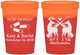 Custom Wedding 16 oz Color Changing Cups - We Bit The Bullet | 343