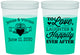 Custom Wedding 16 oz Color Changing Cups - Love Laughter Happily | 346