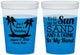 Custom Wedding 16 oz Color Changing Cups - Beach | 350