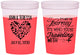 Custom Wedding 16 oz Color Changing Cups - Journey Traveling With | 354