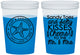 Custom Wedding 16 oz Color Changing Cups - Sandy Feet Salty Kisses | 355