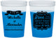 Custom Wedding 16 oz Color Changing Cups - Love Story | 359