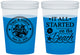 Custom Wedding 16 oz Color Changing Cups - Started On The Beach | 362