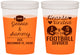 Custom Wedding 16 oz Color Changing Cups - Hearts United Football | 395