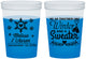 Custom Wedding 16 oz Color Changing Cups - Christmas Winter | 399