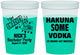 Custom Bachelor Party 16 oz Color Changing Cups - Fiesta Mexican | 40004