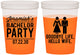 Custom Bachelor Party 16 oz Color Changing Cups - Goodbye Life Hello Wife | 40019