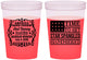 Custom Bachelor Party 16 oz Color Changing Cups - Star Spangled Hammered | 40032