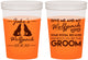 Custom Bachelor Party 16 oz Color Changing Cups - Wolfpack | 40036