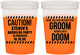 Custom Bachelor Party 16 oz Color Changing Cups - Groom Rhymes Doom | 40042