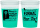 Custom Bachelor Party 16 oz Color Changing Cups - Golf Par Tee | 40043