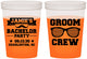 Custom Bachelor Party 16 oz Color Changing Cups - Groom Crew | 40047