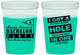 Custom Bachelor Party 16 oz Color Changing Cups - Golf | 40055