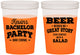 Custom Bachelor Party 16 oz Color Changing Cups - Great Story | 40057