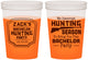 Custom Bachelor Party 16 oz Color Changing Cups - Hunting Season | 40063