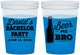 Custom Bachelor Party 16 oz Color Changing Cups - Beer Me Bro | 40071