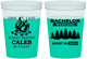 Custom Bachelor Party 16 oz Color Changing Cups - Camping | 40079