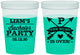 Custom Bachelor Party 16 oz Color Changing Cups - Hunt Is Over | 40082