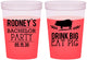 Custom Bachelor Party 16 oz Color Changing Cups - Bbq | 40088