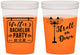 Custom Bachelor Party 16 oz Color Changing Cups - Mardi Gras | 40092