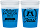 Custom Bachelor Party 16 oz Color Changing Cups - One Last Toast | 40095