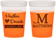 Custom Wedding 16 oz Color Changing Cups - Monogram | 402