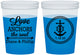 Custom Wedding 16 oz Color Changing Cups - Love Anchors The Soul | 405
