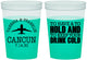 Custom Wedding 16 oz Color Changing Cups - To Have And To Hold | 408