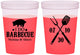 Custom Wedding 16 oz Color Changing Cups - I Do Barbecue Bbq | 410
