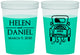 Custom Wedding 16 oz Color Changing Cups - Just Married Old Car | 413