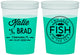 Custom Wedding 16 oz Color Changing Cups - Two Less Fish In The Sea | 421