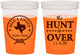 Custom Wedding 16 oz Color Changing Cups - The Hunt Is Over | 426