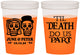 Custom Wedding 16 oz Color Changing Cups - Til Death Do Us Part | 441