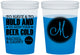 Custom Wedding 16 oz Color Changing Cups - Monogrammed | 450