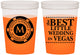 Custom Wedding 16 oz Color Changing Cups - Las Vegas | 457