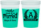 Custom Wedding 16 oz Color Changing Cups - Monogram | 464
