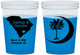 Custom Wedding 16 oz Color Changing Cups - Palmetto Tree | 475
