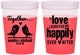 Custom Wedding 16 oz Color Changing Cups - Happily Ever After | 480