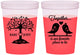 Custom Wedding 16 oz Color Changing Cups - Love Birds | 481