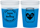 Custom Wedding 16 oz Color Changing Cups - Love Is Brewing | 486