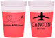 Custom Wedding 16 oz Color Changing Cups - Destination | 492