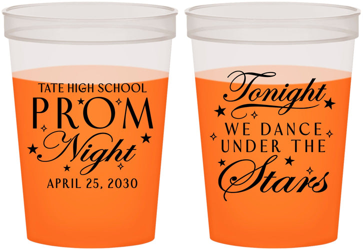 Custom Prom 16 oz Color Changing Cups - Tonight We Dance | 50000